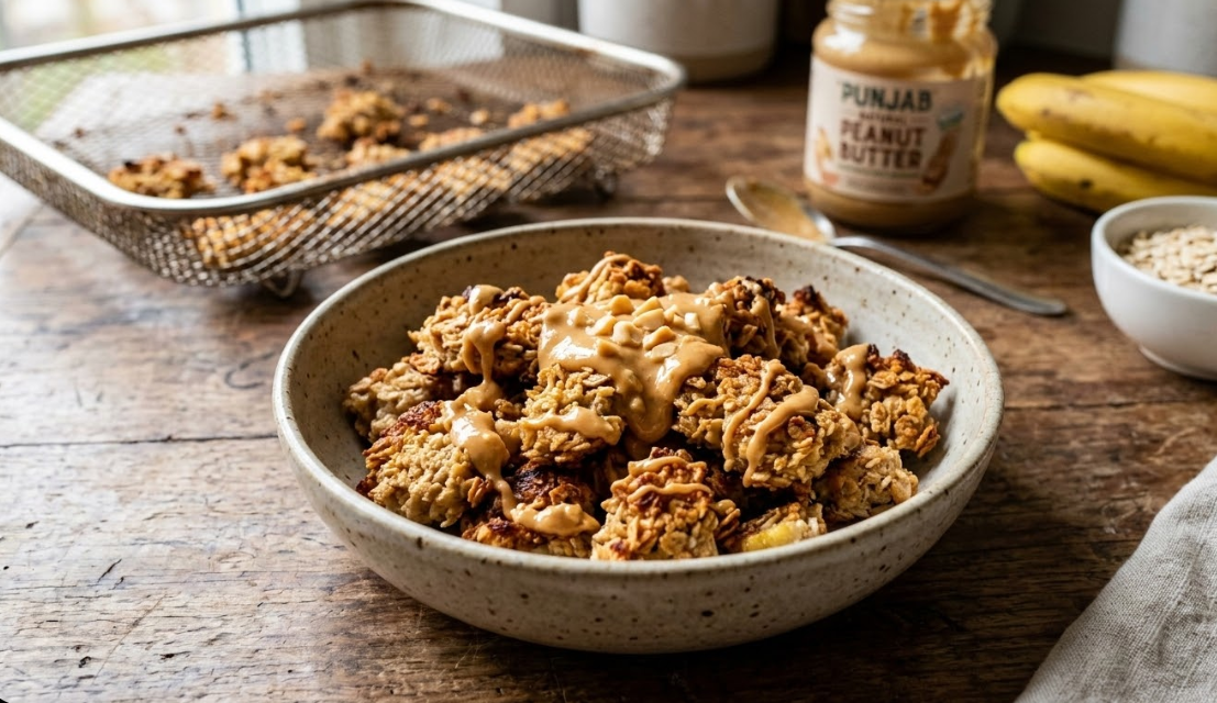 Galette avoine banane